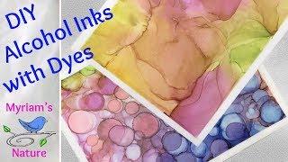 84] Make Your Own ALCOHOL INKS Easily & Neatly - Jacquard’s Basic Dyes