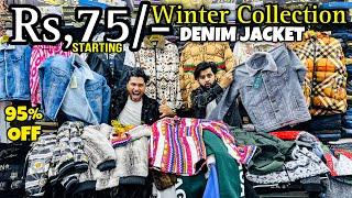 Tabahi मात्र,75/- Trending Denim jacket , Jeans , Track Suit , Cheapest Clothes Market in Delhi