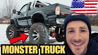 Je conduis (MAL) ce MONSTER TRUCK 