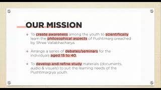 1. Pushti youth learning series - Intro