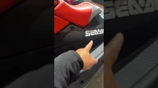 2024 Sea-Doo Spark Trixx 1up (new design) walkaround at reveal  #seadootrixx #seadoo #jetski