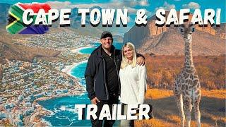 South African SAFARI & CAPE TOWN Trailer