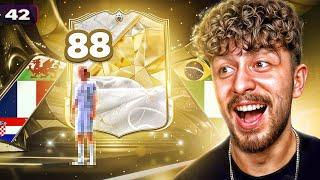 OTWIERAMY DRUGĄ PACZKĘ Z IKONĄ!!! FC25: ULTIMATE TEAM [#42]