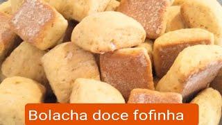BOLACHA DOCE FOFINHA. SUPER FÁCIL DE FAZER!