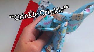 How I Make my Crinkle Sensory Page (Super Quick and Inexpensive!)