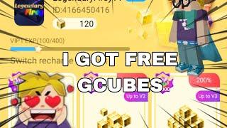 HOW I GOT GCUBES FOR FREE IN BLOCKMAN GO