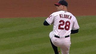 Kluber strikes out 18 Cardinals