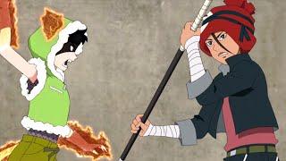 Wasabi VS İwabe Türkçe Altyazılı || Boruto Naruto Next Generations Chunin Sınavları