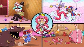 NEW AMAZING DIGITAL CIRCUS // EVIL Candy Princess ATTACK Pomni?! Toony Toons 2D Ep 2 Animation