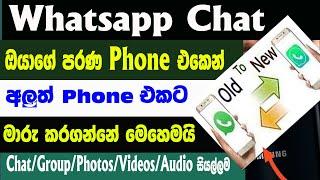 How To Whatsapp Chat Backup & Restore Old Phone To New Phone | Whatsapp Chat Restore| Sri Network