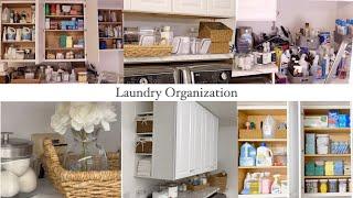 HOW TO ORGANIZE YOUR LAUNDRY ROOM | WHAT ORGANIZERS DON'T SHOW YOU