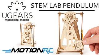 UGears STEM LAB Pendulum Mechanical 3D Wooden Model Kit | Motion RC