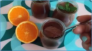 Postre Mousse de Naranja y Chocolate en 5 minutos ¡SÓLO 2 INGREDIENTES! 