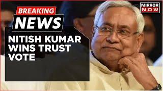 Breaking News | Bihar CM Nitish Kumar Kumar Wins Trust Vote With 129 Votes, Opposition Walks Out