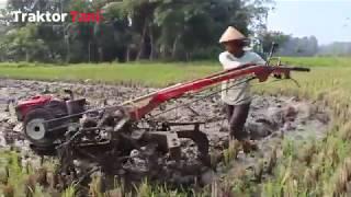 QUICK G1000!! JOKI MUDA KENDALIKAN TRAKTOR SAWAH DI LAHAN MINIM AIR TETAP BISA DIKERJAKAN