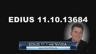 EDIUS 11.1 mit NVIDIA...Besser?