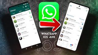 *Update* iOS WhatsApp For Android // iPhone Style WhatsApp For Android // v8.93