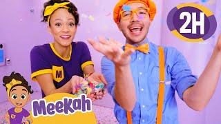 Blippi & Meekah Explore an Indoor Playground | Educational Videos for Kids