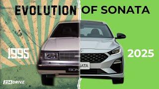 How SONATA went from Grass to Grace in 6 minutes! | Hyundai Sonata Evolution