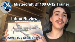 The Worst 1/72 Scale Bf 109 Kit? - Mistercraft Messerschmitt Bf109 G-12 Two Seater - Inbox Review