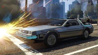 GTA V Back To The Future Delorean Time Machine