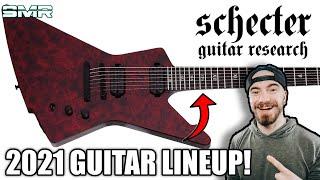 LAME OR COOL?! SCHECTER GUITARS 2021 GUITAR LINEUP REACTION!