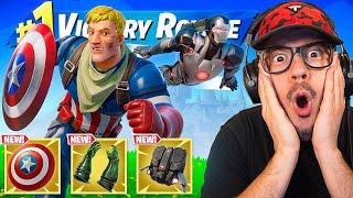 Fortnite SEASON 4 is HERE! (New Marvel Skins and Mythics)