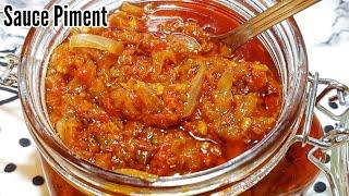 Une Autre Façon de Faire Du Piment De Table || Sauce Piment || Hot Pepper Sauce