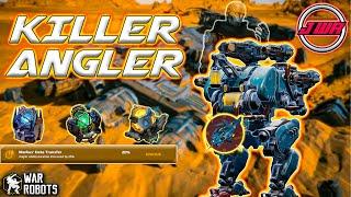 [WR] This might be the STRONGEST ANGLER BUILD! war robots update 10.2 angler gameplay #warrobots