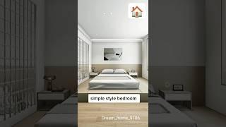 Small bedroom design #homemade #homedecor #interiordesign #dreamhomedecor #dreamhomedesign