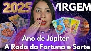 VIRGEM #2025 ANO DE JÚPITER E A BOA SORTE! ABUNDÂNCIA FINANCEIRA CHEGANDO FORTE