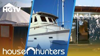 House Boat or House on Wheels? | House Hunters | HGTV