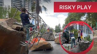 Australia's RISKIEST playground! A test drive of Mike Hewson's Rocks on Wheels, Southbank Melbourne