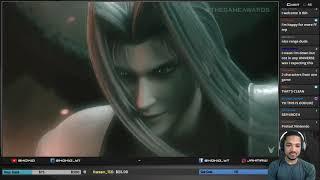 Shokio's Sephiroth Live Reaction - Smash Bros Ultimate