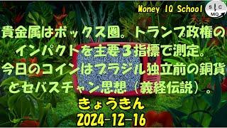 2024-12-16　きょうきんGT - Gold Today 日々の金価格を一望できるチャンネル！ (048-Sebastiao-Copper)