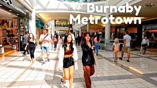 Burnaby Metrotown Metropolis Shopping Mall Walking Tour - Greater Vancouver Canada