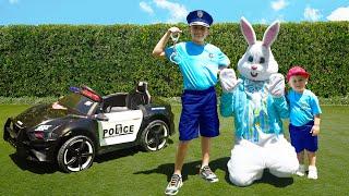 Police Chase Adventure with Easter Bunny