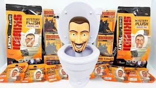 ASMR SKIBIDI TOILET Mystery Surprise Mini Collector Figure Toilet Oddly Satisfying Toy Unboxing