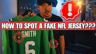 HOW TO SPOT A FAKE NIKE NFL JERSEY