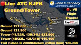 Live ATC KJFK Ground/Tower Real-Time Updates | Delays | Flight Tracker JFK Airport Radio Nov 25-2