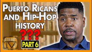 Tariq Nasheed on Puerto Ricans not contributing, innovating or creating Hip-Hop (pt. 6)