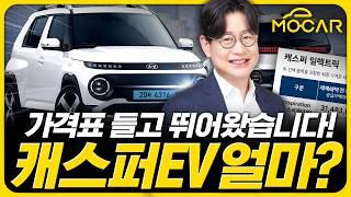 캐스퍼 EV 계약 개시! 정말 2000만원?...대박 전기차 나왔다!