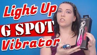 Light Up G Spot Vibrator | Adam & Eve Luminous G Spot Vibe | G Spot Vibrator Review