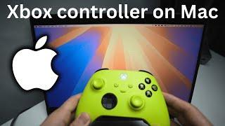 How to pair Xbox Series controller with Mac (Bluetooth)