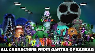 All characters from Garten of Banban (1 - 7)