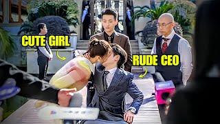 Part1/Rude CEO️Cute Girl/Here is my exclusive indulge/chinese drama explained in hindi #koreandrama