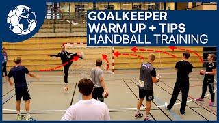 Goalkeeper Warm Up + Tips from Sindre Walstad - Nøtterøy Norway Handballtraining | Handball inspires