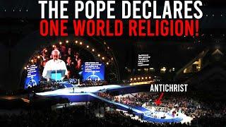 Pope Francis Declares One World Religion and OPENLY DENIES JESUS CHRIST!