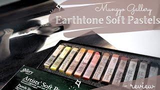 Mungyo Gallery Earthtones Soft Pastels and Charcoal Review