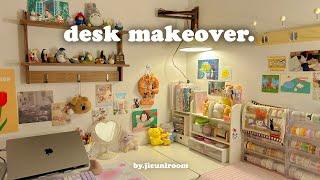 Desk makeover&stationery organization